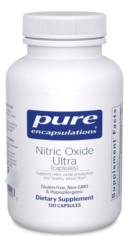 Óxido Nítrico Ultra Pure Encapsulations 120 Cápsulas
