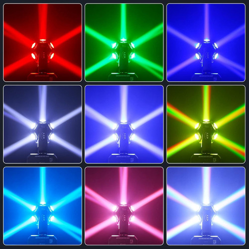 Luz Dj Cañones Luces Beam Cabeza Movil Led Arnet Dmx 150w U'king