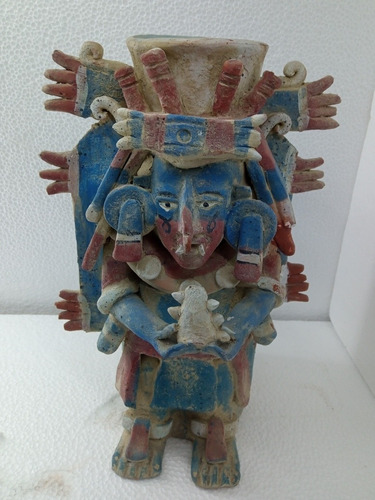 Chaac Dios Del Agua Maya Artesania Prehispánica Replica