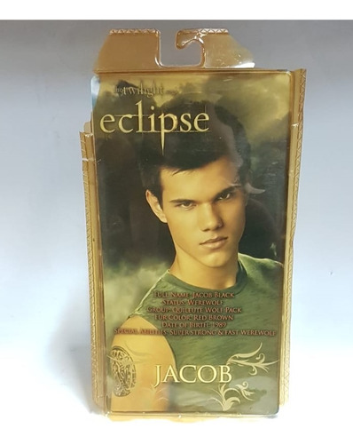 Boneco De Ação Jacob: Crepúsculo: Eclipse - Neca