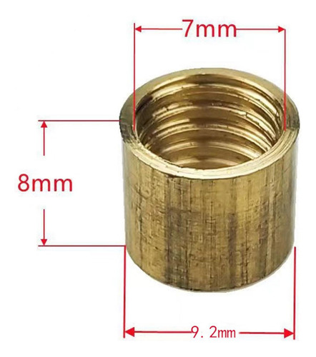 Juego De Virola Para Tacos De Billar Premium 10 9,2 Mm