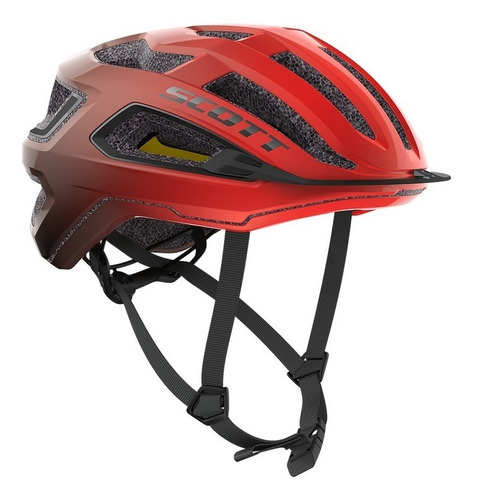 Casco Scott Arx Plus Color Rojo Ardiente Talla S 51-55cm