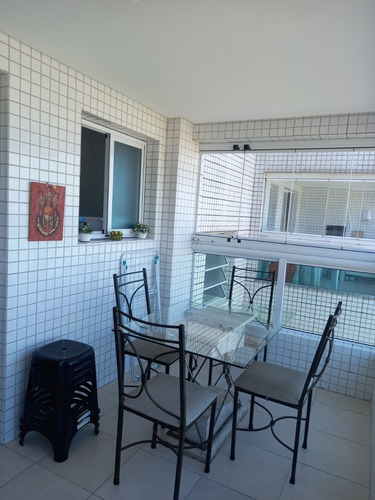 Imagem 6 de 14 de Apartamento 2 Dormitórios Mobiliado Com Vista Da Praia.