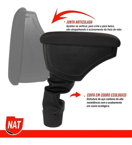 Encosto Descanso Apoio Braço Toyota Etios Ano 2013 A 2020