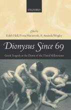 Libro Dionysus Since 69 : Greek Tragedy At The Dawn Of Th...