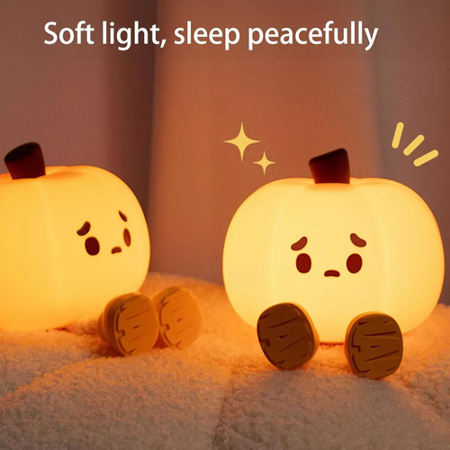 Ll Lantern Pumpkin: Calabaza Con Luz Nocturna Pequeña Para