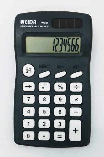 Calculadora Weida W-t68 Apagado Automatico - 12 Digitos