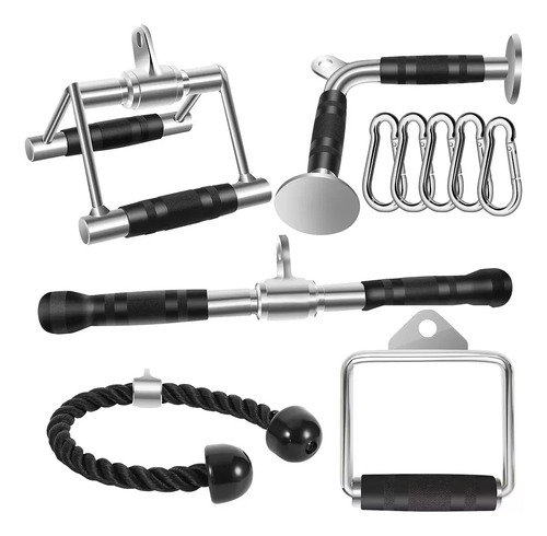 Agarres Para Gym 5pcs Agarradera Maneral Kit Con 5 Ganchos