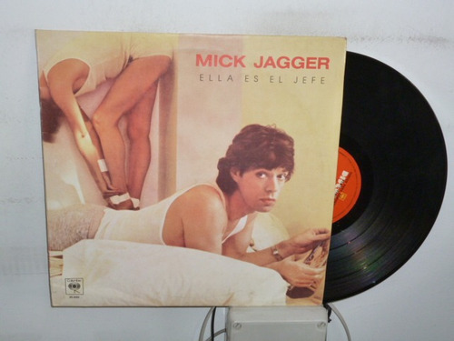 Mick Jagger Ella Es El Jefe Vinilo Promo Argentino Jcd055