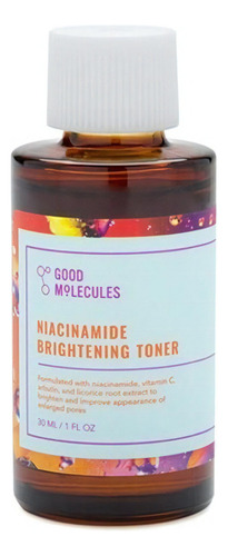 Tónico Niacinamide Brightening Toner Good Molecules. 30ml Todo Tipo De Piel