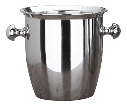 Cubo De Hielo De Acero Inoxidable Con Mango Duradero Para 5l