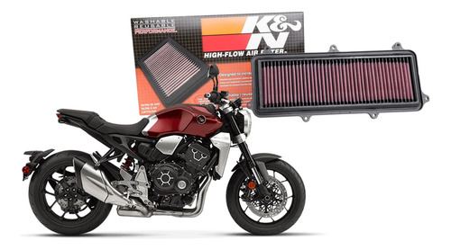 Filtro Ar K&n Ha-1018 Cb1000r Cb 1000r Café Racer 2021