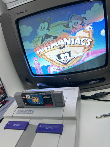 Animaniacs Snes Jogo 100% Original Super Nintendo (Usado)