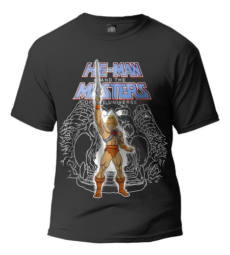 Playera He-man Masters Of The Universe Grayskull Skeletor