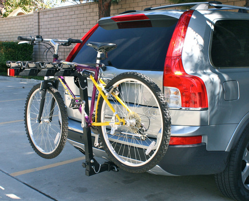 Soporte Para 4 Bicicletas En Enganche De Lujo.