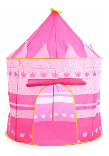 Castillo Carpa Juguete Princesas Disney Niña Bebe Rosado