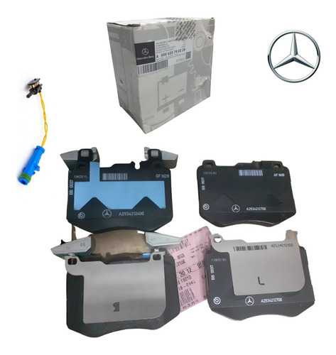 Pastillas De Freno Mercedes Benz Glc300 Original Delanteras