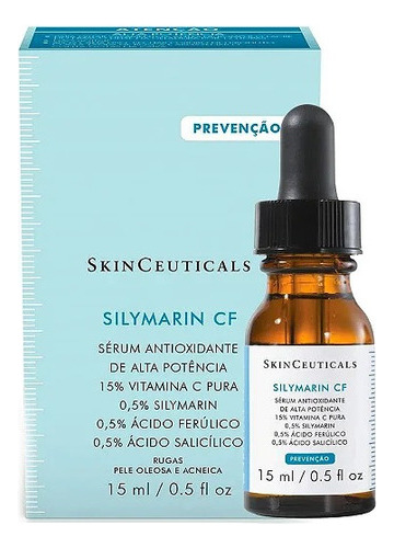 Skinceuticals Silymarin Cf - Sérum Antioxidante 15ml Tipo De Piel Grasa