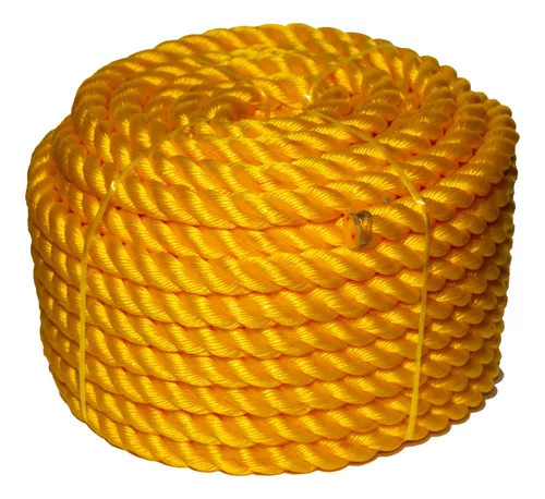 Mecate Amarillo De 1/2 Pulgada De 5 Kilos Marca Genpar