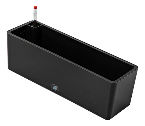 Maceta De Maceta Decorativa De Maceta Rectangular Negro