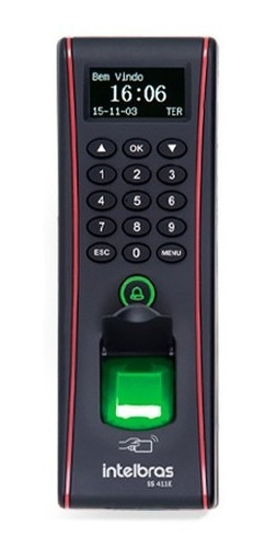 Controlador De Acesso Intelbras Ss411e Tag Senha Biometria
