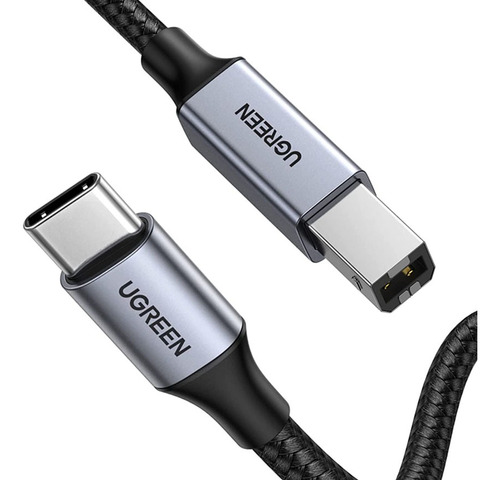 Usb C - Cable Impresora Premium Usb-b (1m) Windows Nylon 2.0