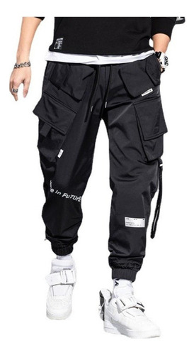 Men's Cargo Pants Hip Hop Multi-pocket Trousers 1