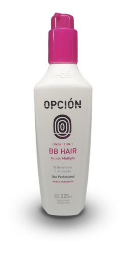 Imagen 1 de 3 de Alisado Reparador Capilar Profesional 10 En 1 Opción Bb Hair