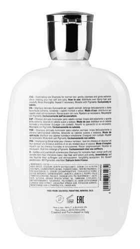 Alfaparf Semi Di Lino Iluminador Shampoo + Mascara Chico