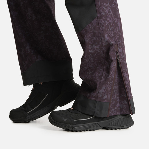 Pantalon Mujer Sierra Nevada B-dry Light Print Burdeo Lippi