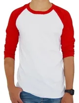 Comprar Playera Ranglan Manga 3\u002F4 Media Manga