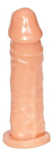 Pene de goma de silicona sólida, 16 cm, 4 cm, tamaño mediano