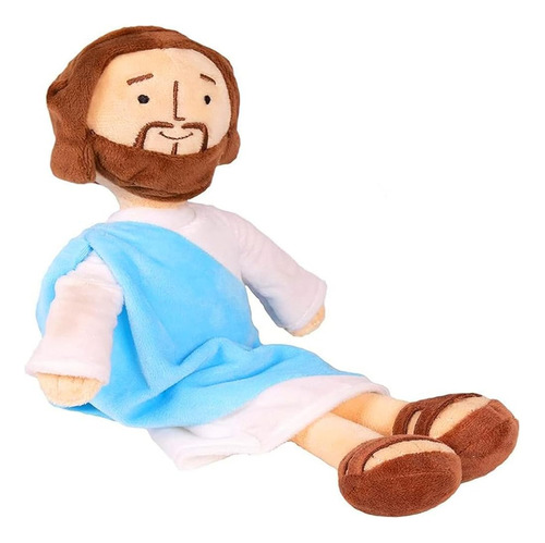 Auzoeytoyk Juguete De Peluche De Jesús Mi Amigo Jesús Muñeco