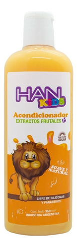 Han Kids Acondicionador Infantil Niños Suave Cabello 350ml