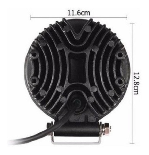 Imagem 4 de 7 de Par Farol Auxiliar Milha Led 18w F250 F350 F150 Classe A