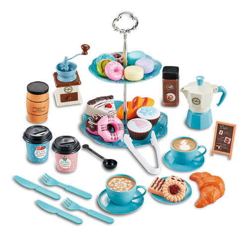 Set De Cafetera Modelo W Pot Cup Pretend Play