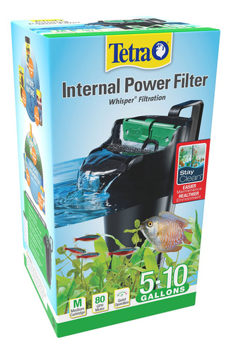 Filtro Interno Tetra Whisper 10i Para Acuarios 11 A 38 L