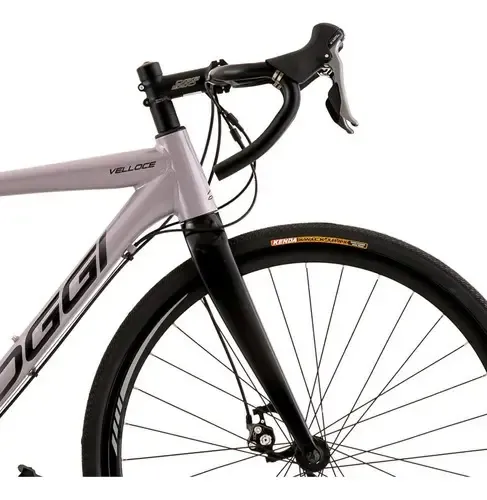 Bicicleta Speed Aro 700 Oggi Velloce Claris Cinza 2024/25 Tamanho