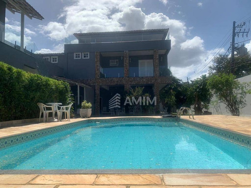 Excelente Casa Em Camboinhas, 8 Quartos Com 2 Suítes. 5 Vagas. Niterói/rj - Ca0668