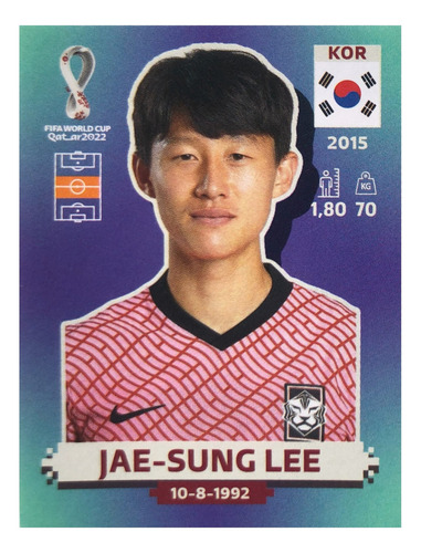 Figurinhas Avulsa Coreia Do Sul (kor) Panini Copa Mundo 2022