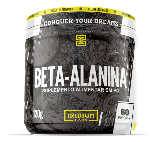 Beta Alanina 120g - Iridium Labs Sabor Sem sabor