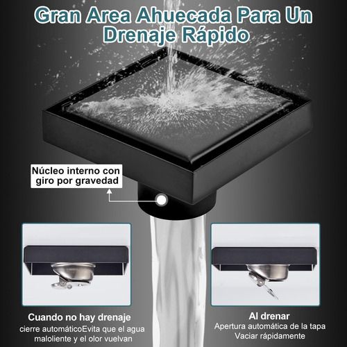 Coladera Para Regadera Antiolores Acero Inoxidable