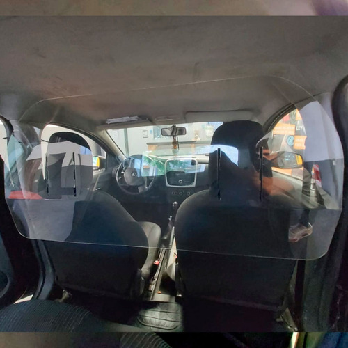 Imagen 5 de 10 de Divisor Aislante | Taxi Remis Uber Cabify Auto