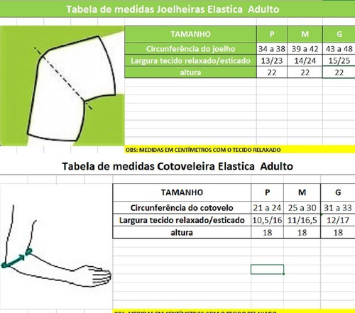 Imagem 2 de 2 de Kit Joelheira E Cotoveleira Acolchoada Vôlei, Futsal E Mma