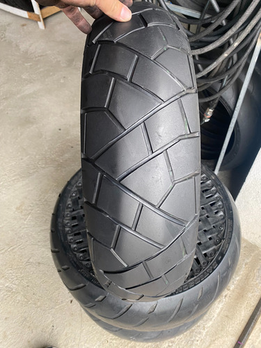 Pneu 160/60/17 Dunlop Usado Riscado Xj6 Mt03 Twister (Usado)