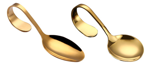 Cucharas Dobladas De Acero Inoxidable Creative Spoons Home R