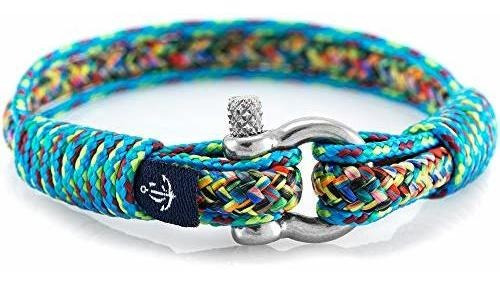 Handmade Unisex Slim Nautical Bracelet By Constantin (6.7 I