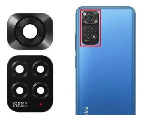 Vidrio Lente De Camara Xiaomi Redmi Note 11s