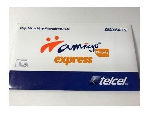 Chip Amigo Express Telcel De Cdmx Lada 55 Región 9 Telcel