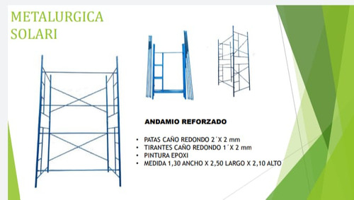 Tablones Para Andamios Reforzados